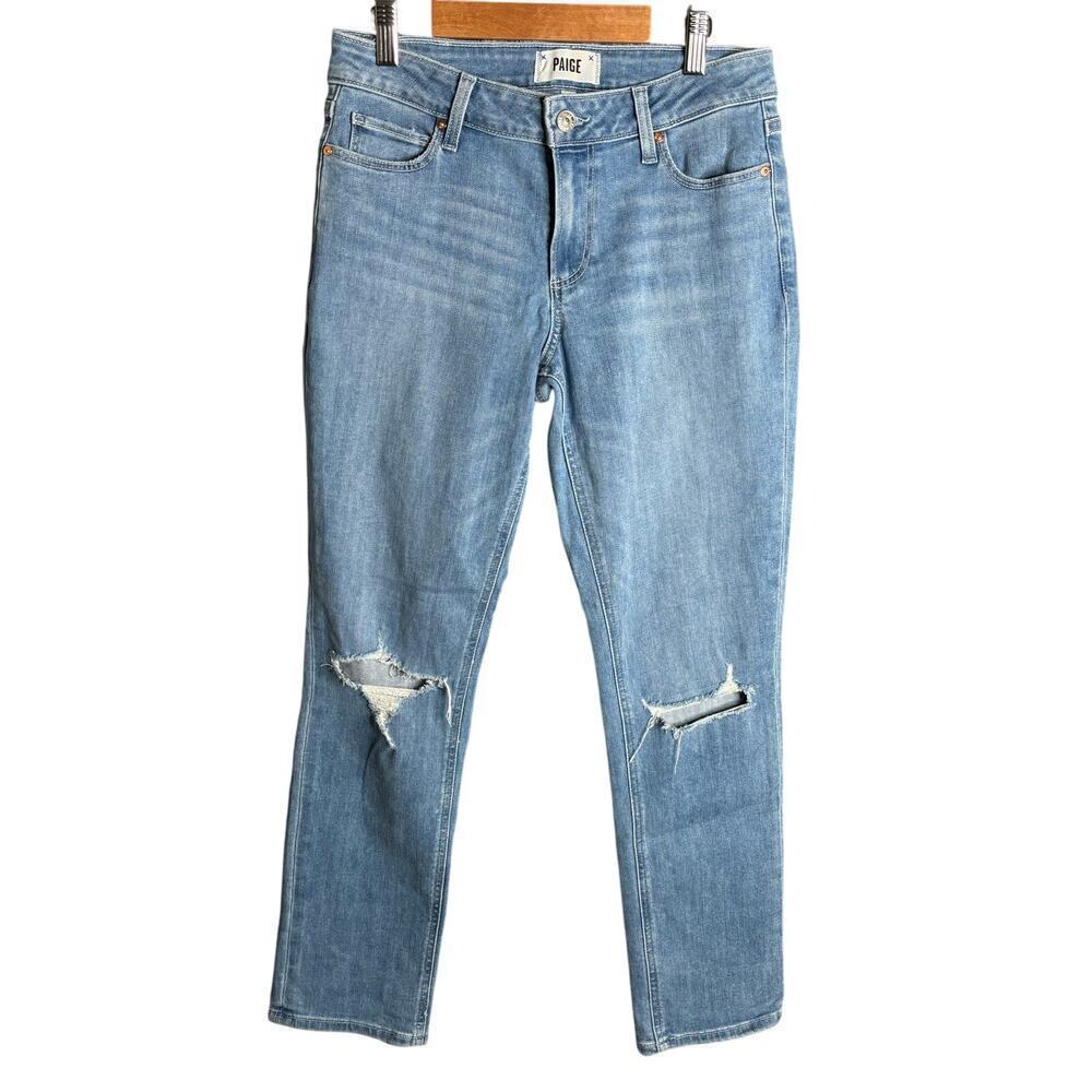 Paige Brigitte Jeans Ratatouille Destructed Size 26 - Picture 4 of 8